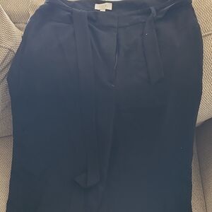 Elegant Black Belted Pant
